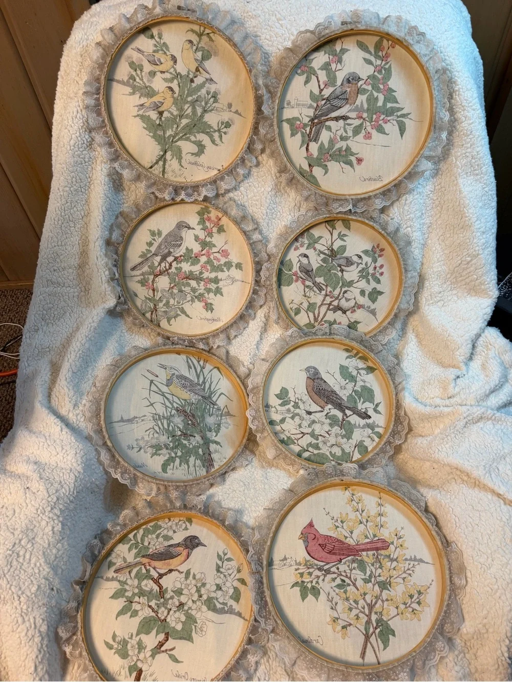 Surprise Vintage Bird Design Folk Art Piece Hand Picked By Posh Ambassador